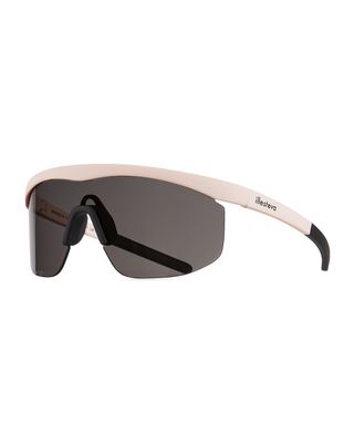 Illesteva + Managua Monochromatic Shield Sunglasses