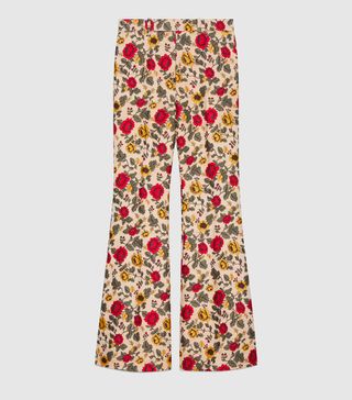 Gucci + 100 Floral Jacquard Trousers