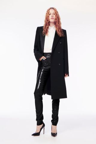Victoria Beckham + Skinny Trouser in Black -