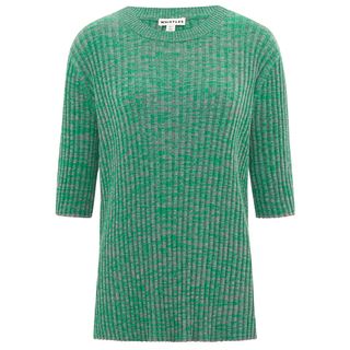 Whistles + Wynn Flecked Knitted T-Shirt