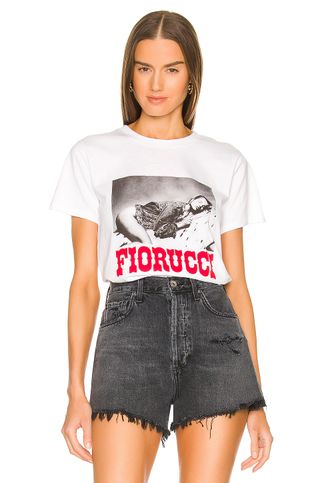 Fiorucci + Cowgirl T-Shirt in White