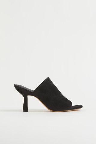 H&M + Suede Mules