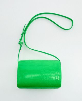 Zara + Rigid Crossbody Box Bag