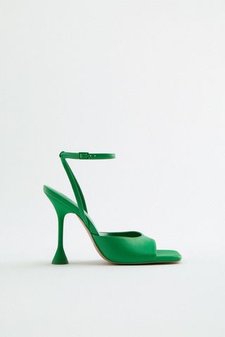 Zara + Heeled Sandals