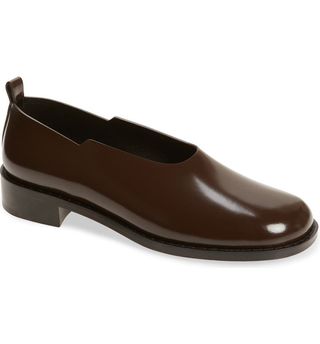 The Row + Monceau T-Strap Loafer