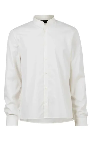 John Varvatos + Solid Button-Up Shirt