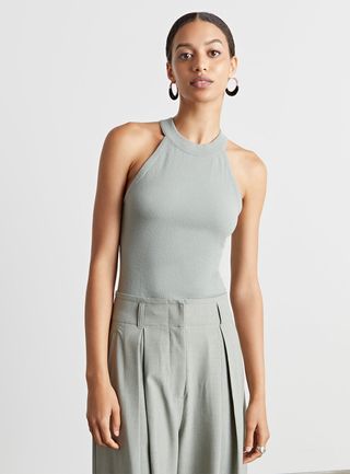 Who What Wear Collection + Paige Halter-Neck Tank