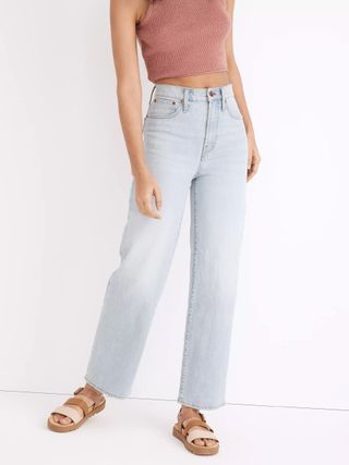 Madewell + The Perfect Vintage Wide-Leg Jean in Edmunds Wash