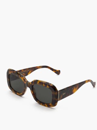 Retrosuperfuture + Virgo Spotted Havana Sunglasses