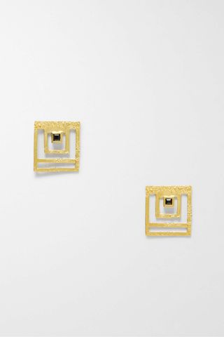 Khaite x Elhanati + Gold-Plated Spinel Earrings