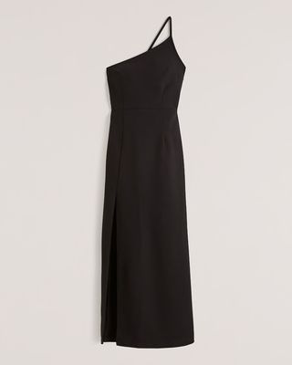 Abercrombie & Fitch + Asymmetrical One-Shoulder Maxi Dress
