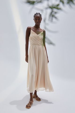 H&M + Pleated Bridesmaid Dress