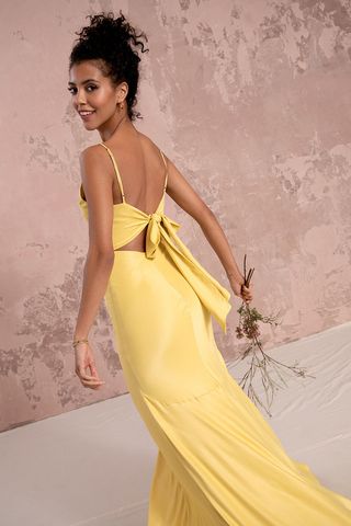 Nola London + Gigi Dress in Mimosa Yellow