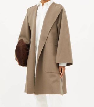 Totême + Side-Slit Wool Coat