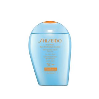 Shiseido + Ultimate Sun Protection Lotion Broad Spectrum SPF 50+ Wetforce for Sensitive Skin and Children