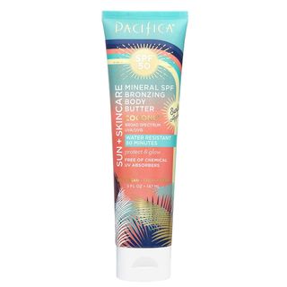 Pacifica + Suncare + Skincare Mineral SPF 50 Bronzing Body Butter