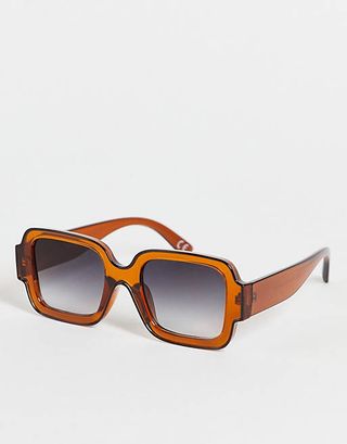 ASOS Design + 70s Square Sunglasses