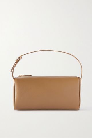 The Row + '90s Small Textured-Leather Tote
