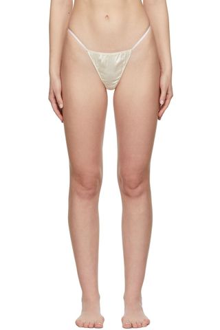 Softandwet + Off-White Butterfly Thong