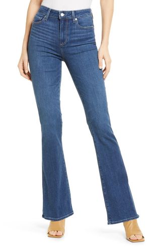 Paige + Laurel Canyon High Waist Bootcut Jeans