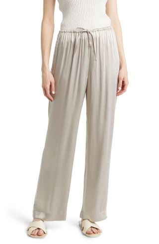 & Other Stories + Relaxed Fit Satin Pants