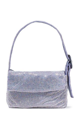 Benedetta Bruzziches + La Vitty Mignon Crystal-Embellished Shoulder Bag