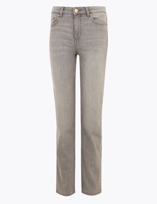 Marks & Spencer + Sienna Straight Leg Jeans with Stretch