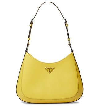 Prada + Cleo Mini Leather Shoulder Bag