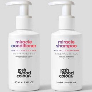 Josh Wood Colour + Miracle Shampoo and Conditioner for Dry, Damaged Hair