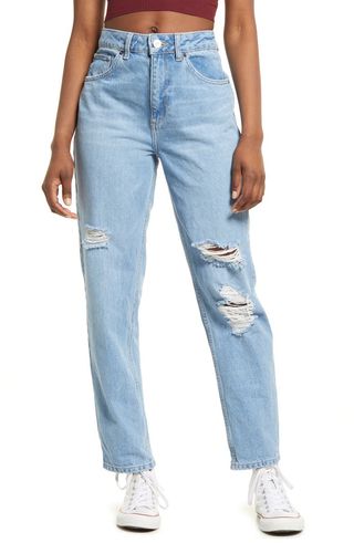 Bdg Urban Outfitters + Destroyed High Waist Mom Jeans