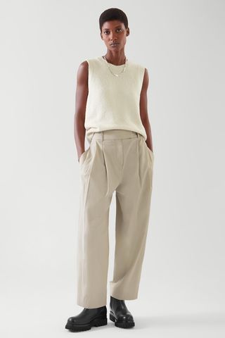 Cos + Pleated Chinos
