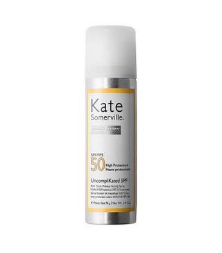 Kate Somerville + Uncomplikated SPF Soft Focus Makeup Setting Spray Broad Spectrum SPF 50 Sunscreen