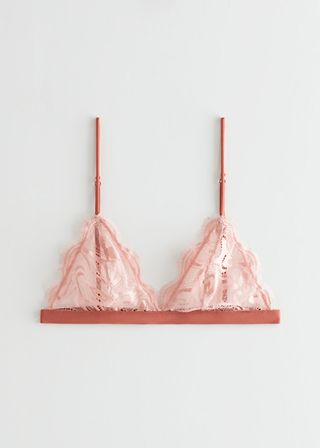 & Other Stories + Abstract Lace Soft Bra