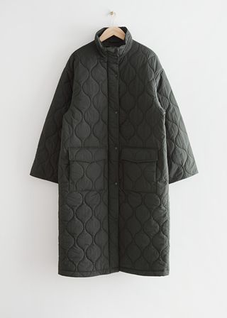 & Other Stories + Oversized Quilted Coat
