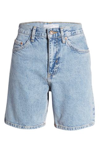 Topshop + Women's Editor Bermuda Denim Shorts