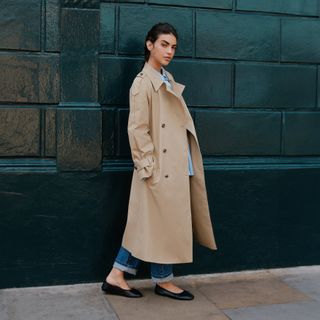 Albaray + Belted Trench Coat