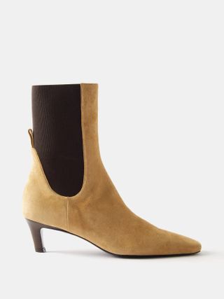 Toteme + Suede Chelsea Boots