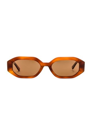 Devon Windsor + Rome Sunglasses in Tortoise