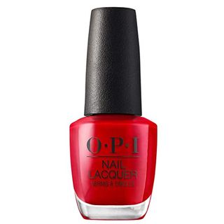 Opi + Nail Lacquer in Big Apple Red