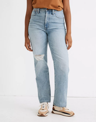 Madewell + The Perfect Vintage Straight Jean in Reinhart Wash