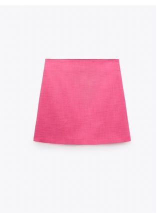 Zara + HIGH-WAISTED Skirt