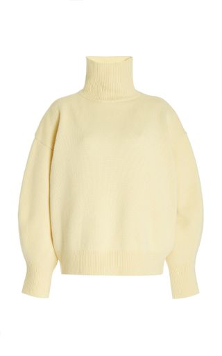 The Frankie Shop + Joya Oversized Wool-Blend Turtleneck Sweater