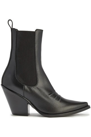 Redemption + Faux Leather Ankle Boots