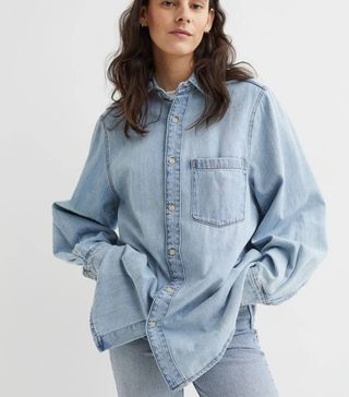 H&M + Oversized Denim Shirt