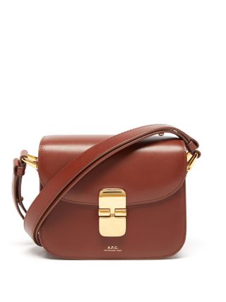 A.P.C. + Grace Mini Leather Cross-Body Bag