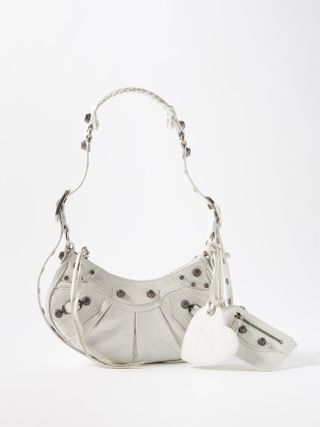 Balenciaga + Cagole XS Leather Shoulder Bag