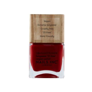 Nails Inc. + 73% Plant Power Nail Polish in Swear By Salutation