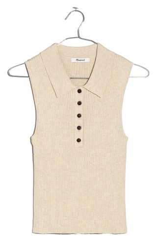 Madewell + Owen Polo Sweater Tank