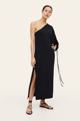 H&M + Oversized One-Shoulder Dress