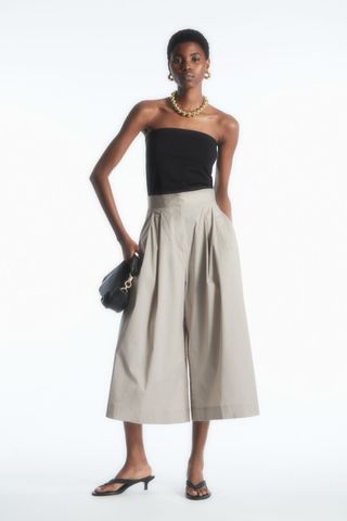 COS + Pleated Tailored Culottes